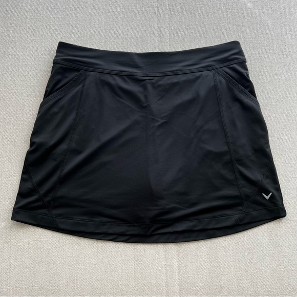 CALLAWAY 2-Piece Black Golf Long Sleeve Skirt Set - Picture 2 of 9